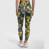 Lava Print Legging in Neon - Sporty Pro